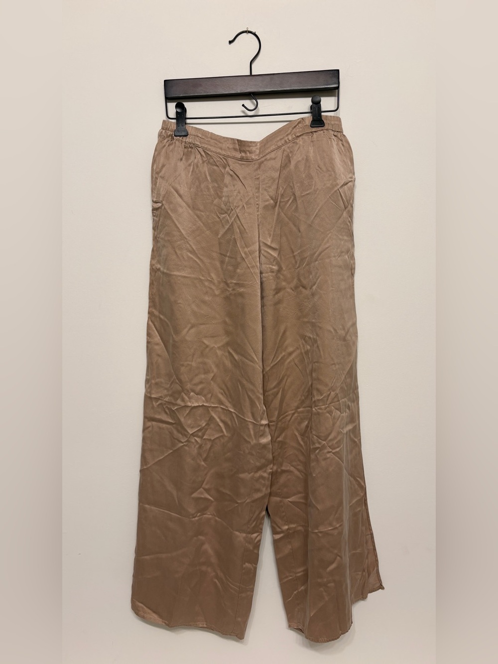 Lunya nude beige silk pant sz s small preloved